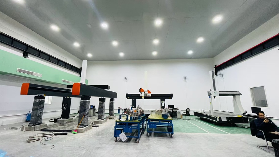 Gantry Coordinate Measuring Machine 5000mm finish installation